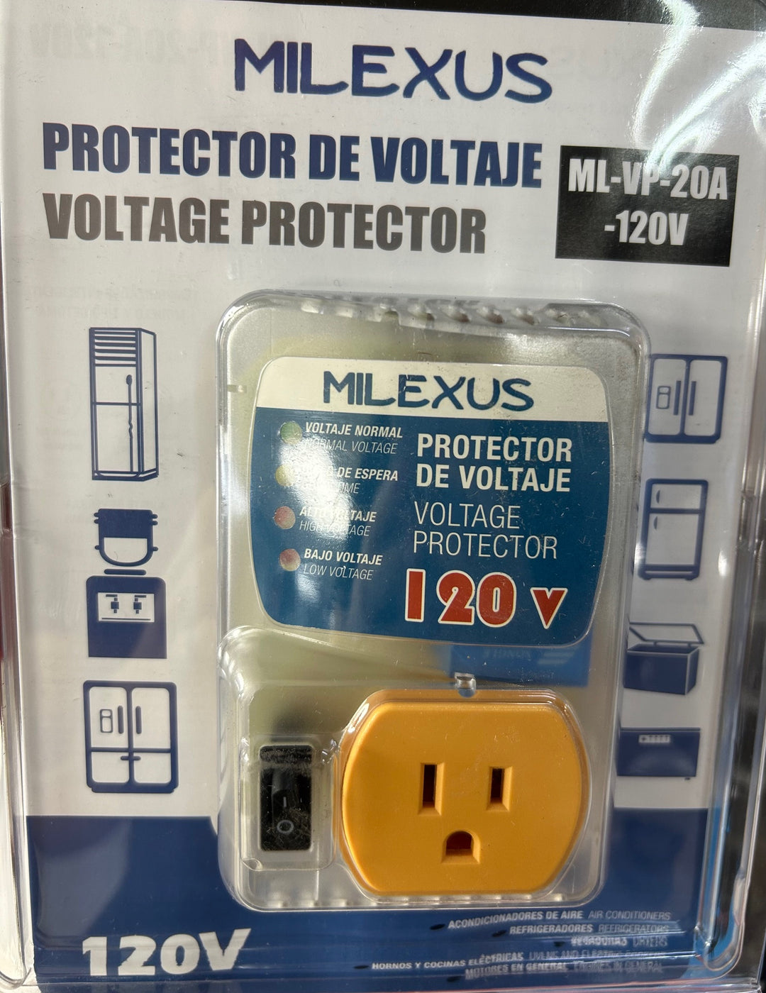 Protector de voltaje Milexus