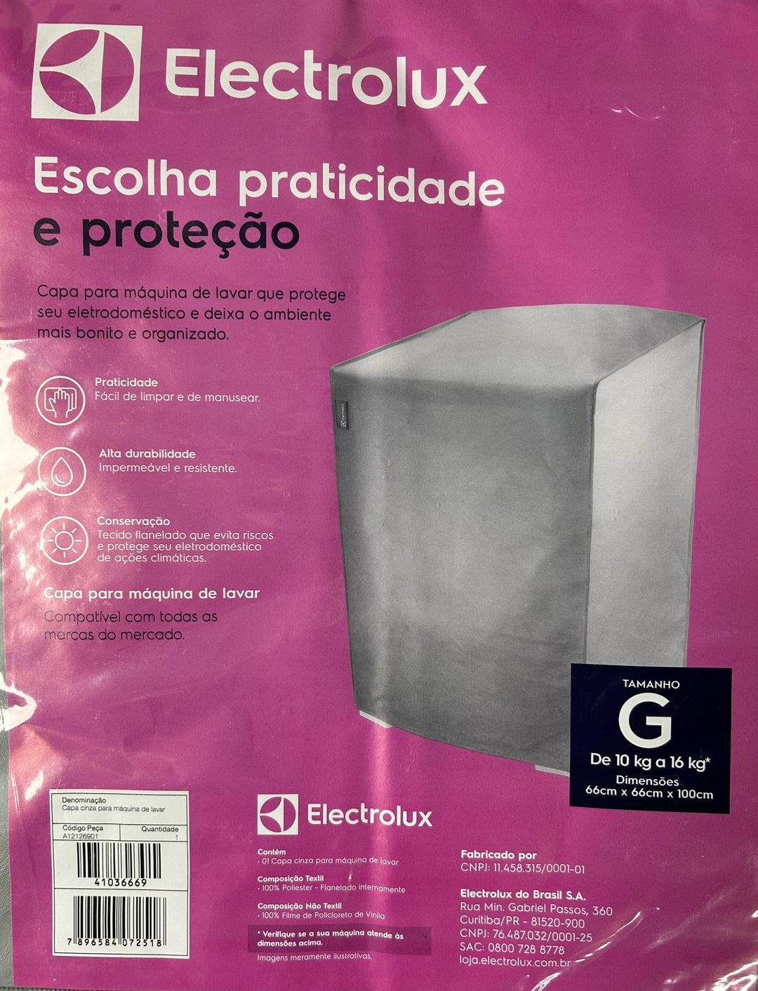 Forro para lavadora A12126901