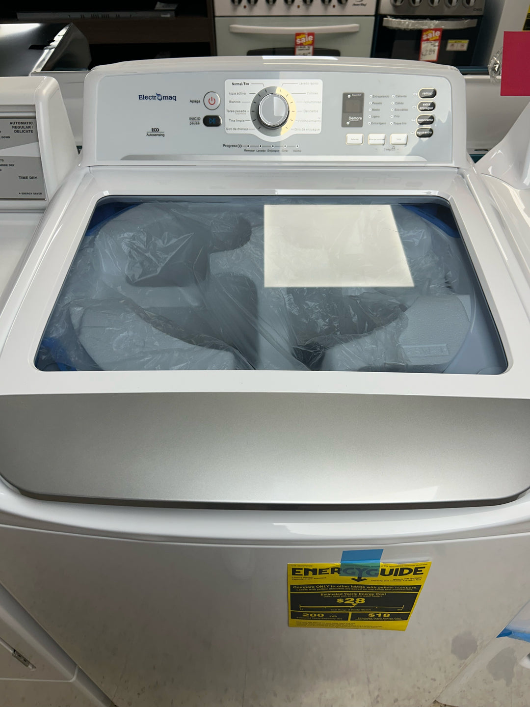 Lavadora Electromaq WM1818KGWH