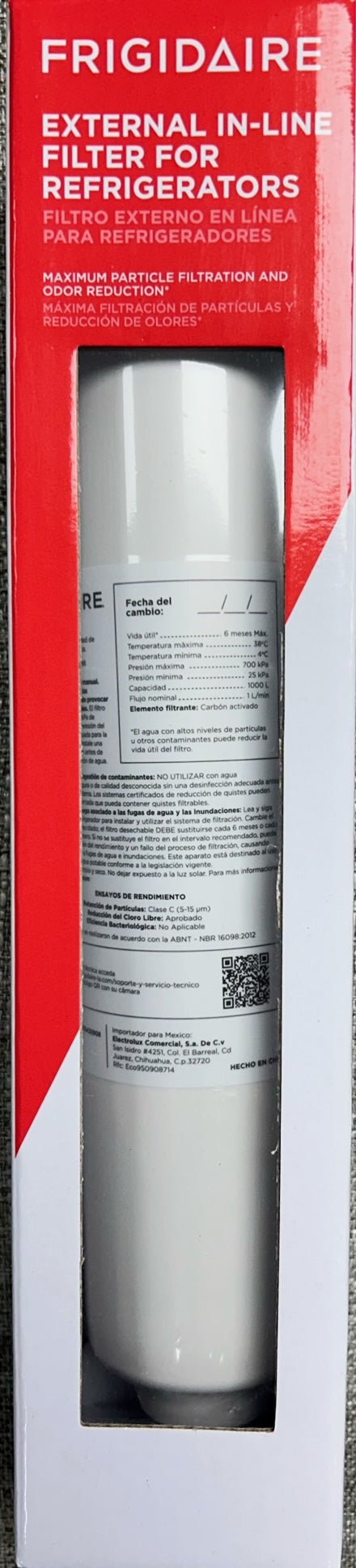 Filtro de agua Frigidaire genérico A41050798
