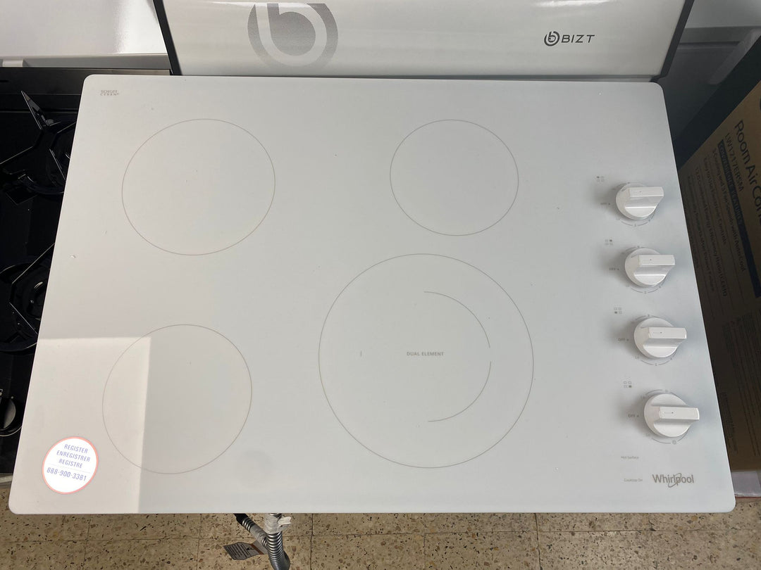 Tope Eléctrico Whirlpool WCE55USOHW Blanco 30"