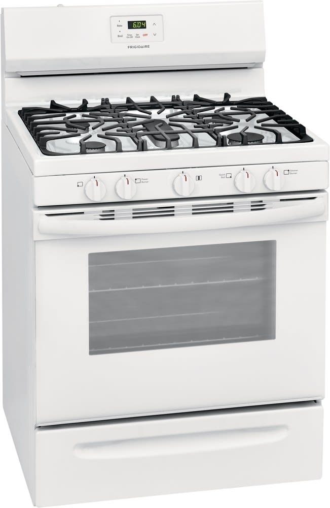 Estufa Frigidaire Gas FCRG3052BW blanca