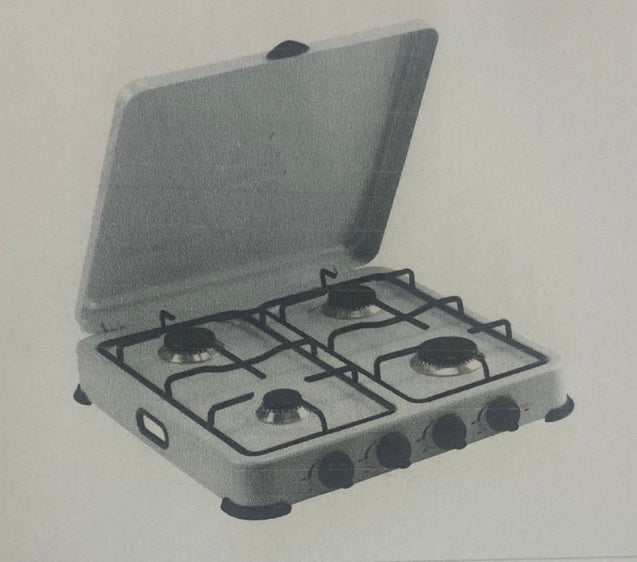 Estufa de mesa 4 hornillas gas Premium PPS45