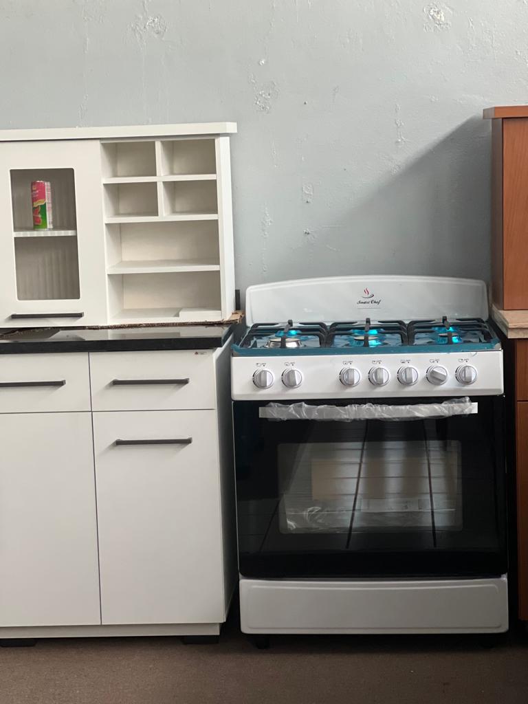 Estufa Smart Chef Gas 30" Blanca GS-K76-Q02W