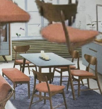 Juego de comedor 3633 / bench