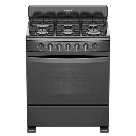 Estufa Amana LAGR2110B GAS 30" Negra