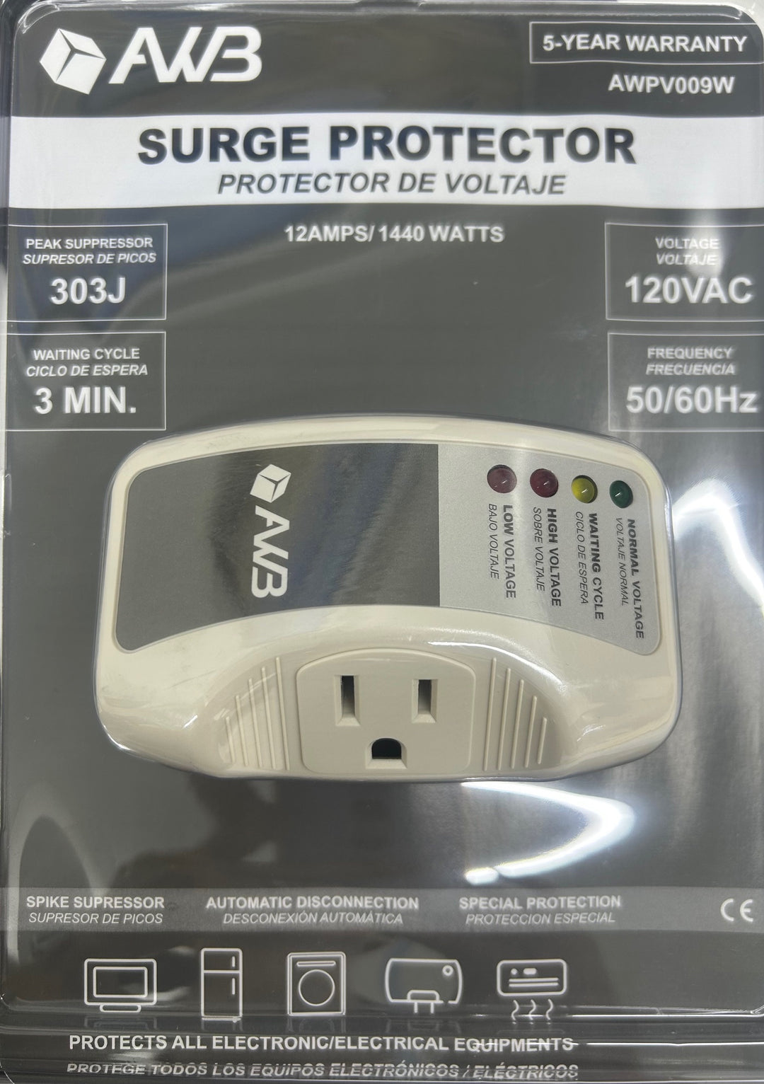 Protector de voltaje AWB 110V CQJS1EW