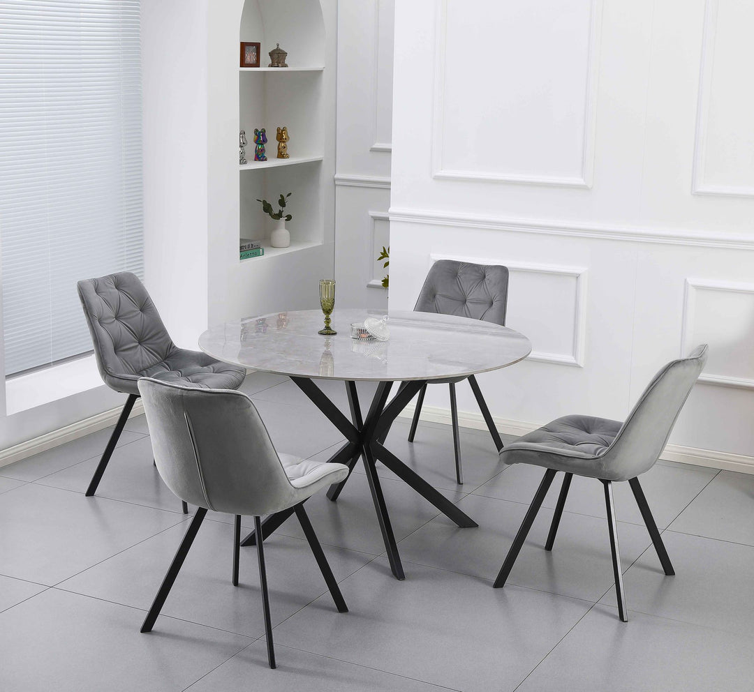 Juego de comedor 2203/sillas 2102