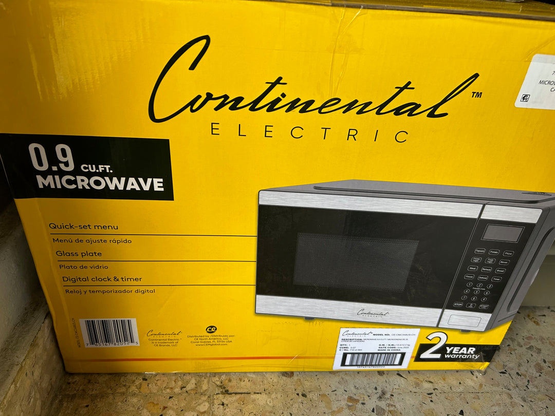 Microonda Continental 0.9 C/F Stainless Steel